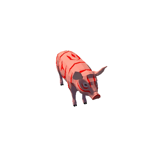 LowPoly_Pig_7