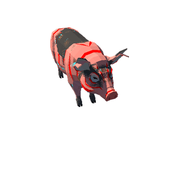 LowPoly_Pig_All