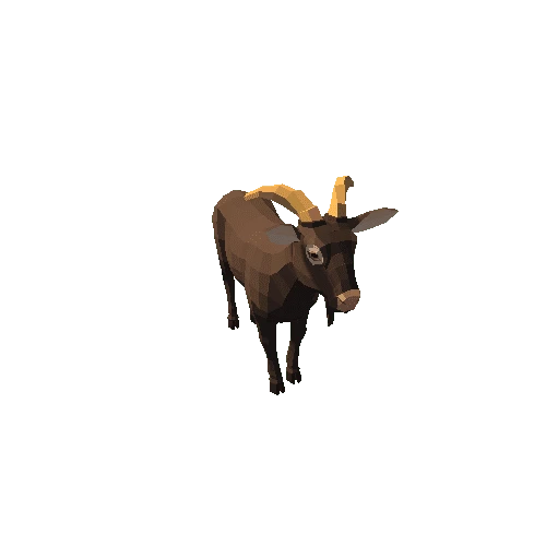 LowPoly_Goat_Male_2