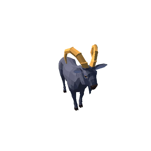 LowPoly_Goat_Male_8