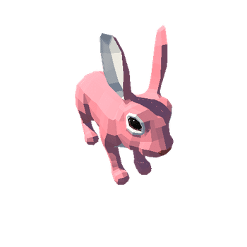 LowPoly_Rabbit_8