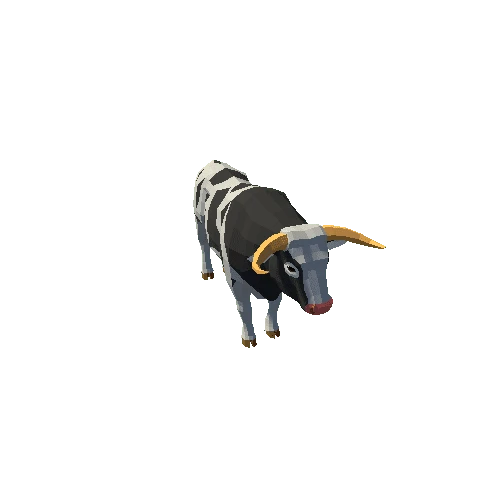 LowPoly_Bull_7