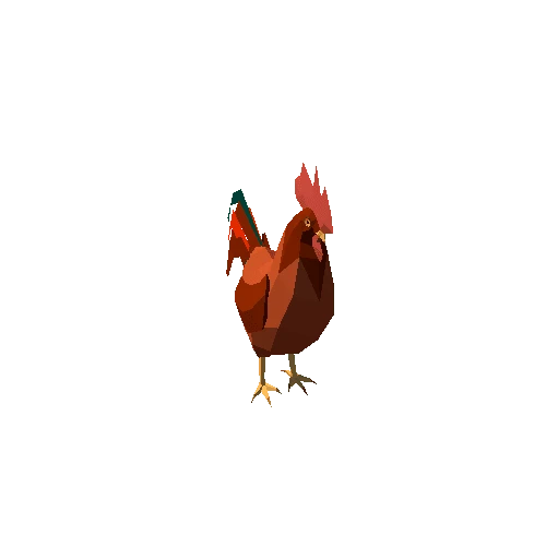 LowPoly_Cock_1