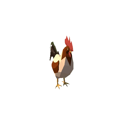 LowPoly_Cock_4