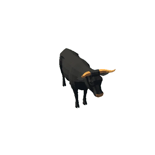 LowPoly_Cow_3