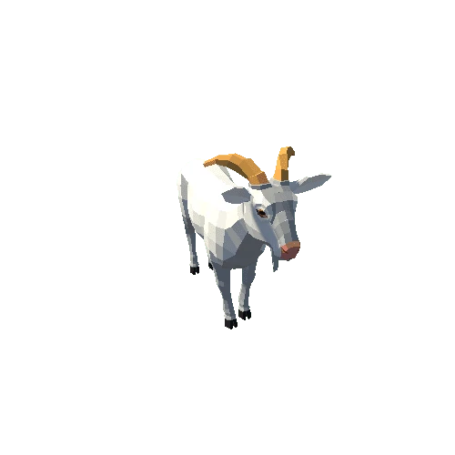 LowPoly_Goat_Male_1