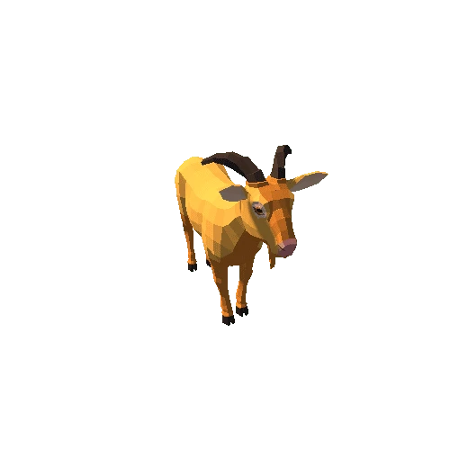 LowPoly_Goat_Male_4