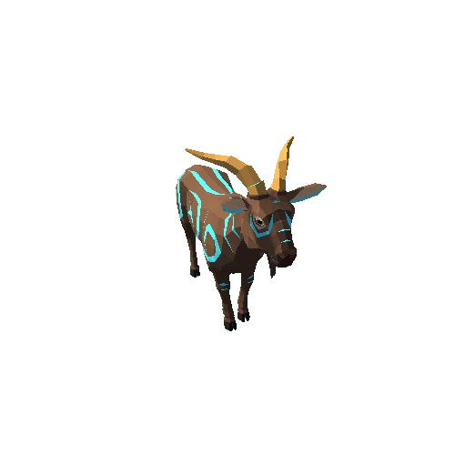 LowPoly_Goat_Male_9