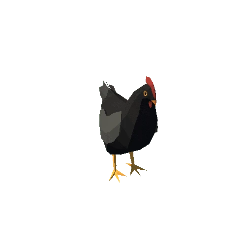 LowPoly_Hen_5