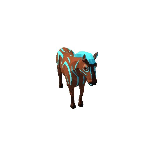 LowPoly_Horse_14