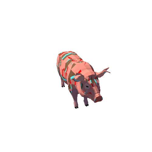 LowPoly_Pig_All