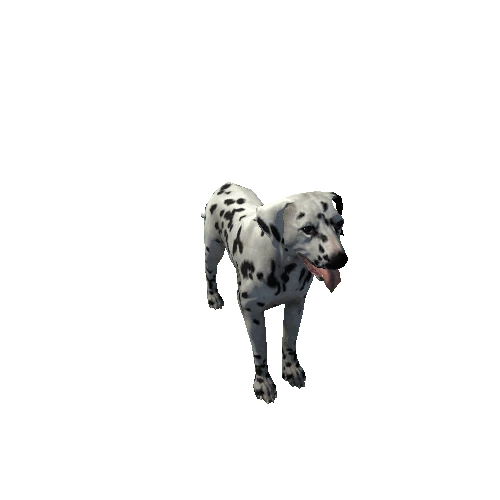 Dalmatian_LowPoly