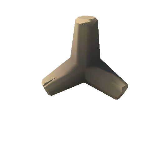 TH_Concrete_Tetrapod_01B