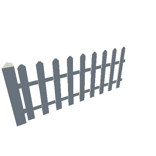 Wooden_Fence_White