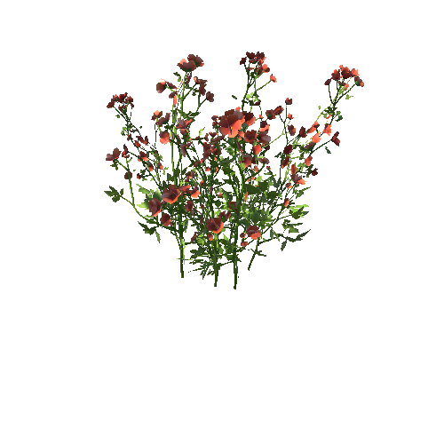 FlowersRed_Clump_A2