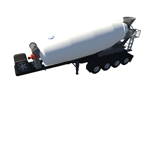 4_axle_Cement_Mixer