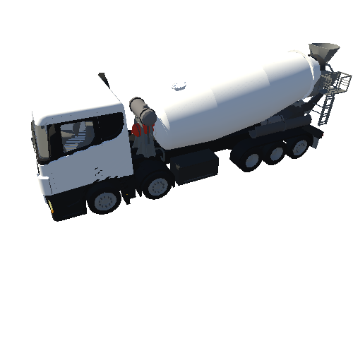 6_axle_Truck_Cement_Mixer