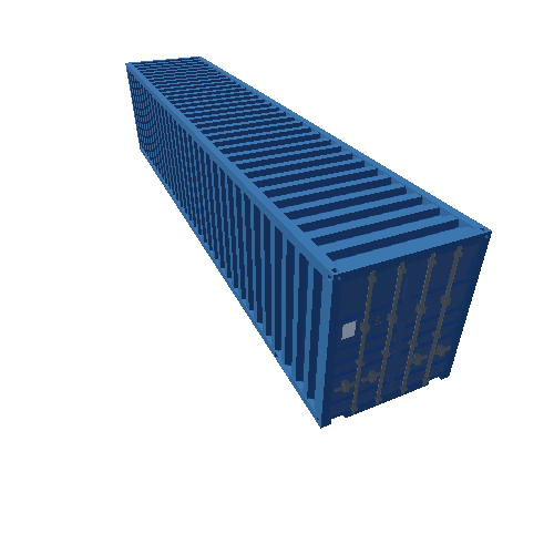 Container_40FT_Blue