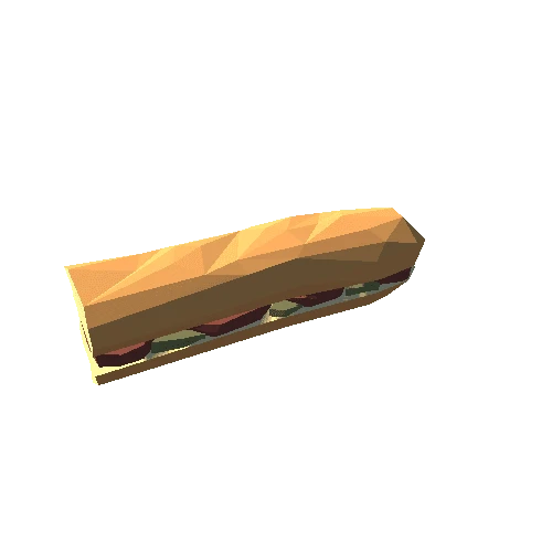 SandwichBaguette_DriedSausage_Half