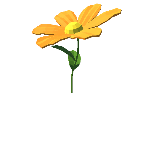 PP_Daisy_Flower_Orange_03