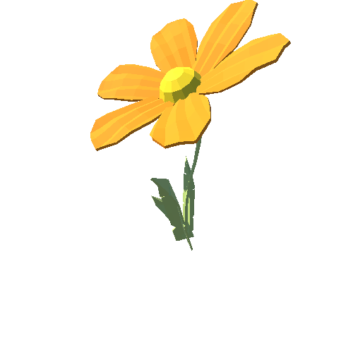 PP_Daisy_Flower_Orange_06