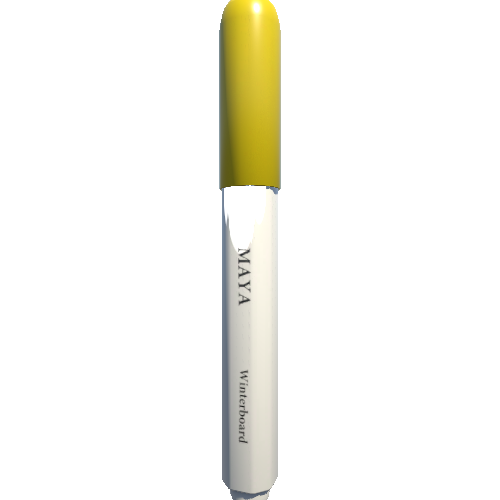 SM_Felt-tip_pen_2_Cap_yellow