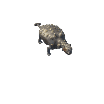 Ankylosaurus_LowPolyInPlace