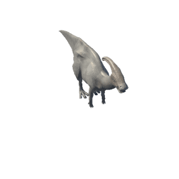 ParasaurolohusLowPolyPale