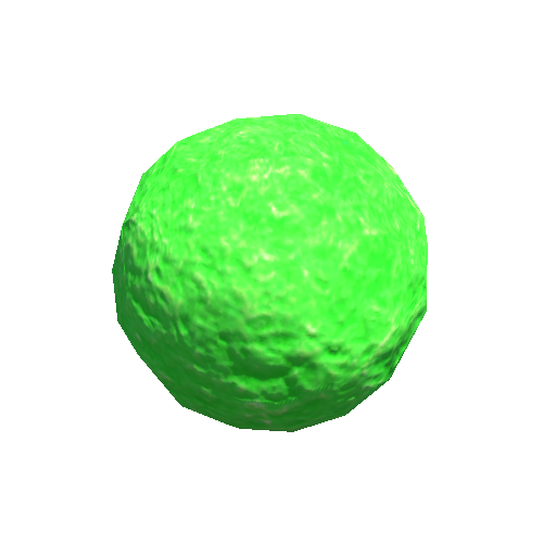 Toy_small_green_soft_ball