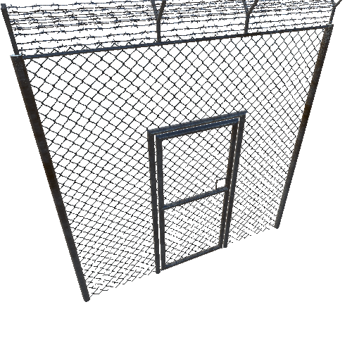 chainlink-small-gate-with-wire