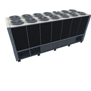 HVAC02 Rooftop HVAC Units Collection