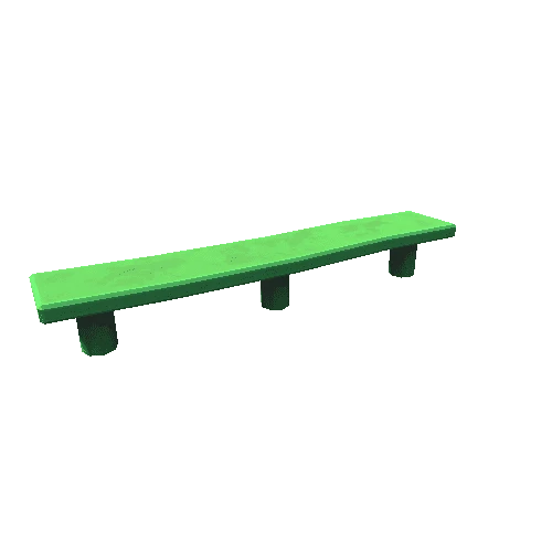 Bench_green_prefab