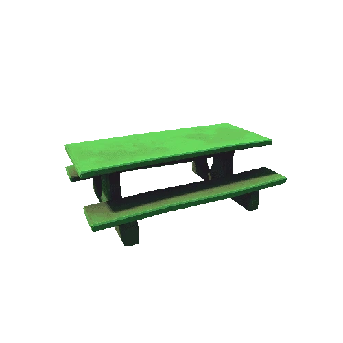 PicnicTable_green_prefab