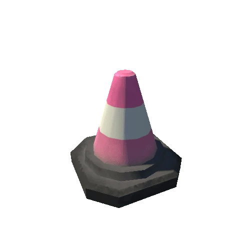RoadCone01_pink_mat