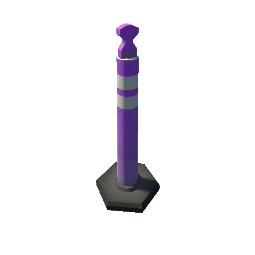 RoadCone02_purple_prefab