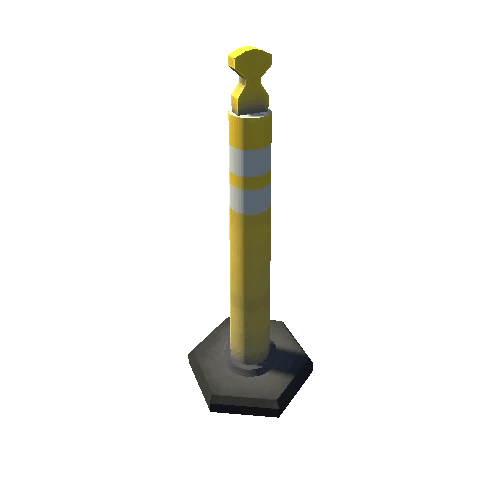 RoadCone02_yellow_prefab