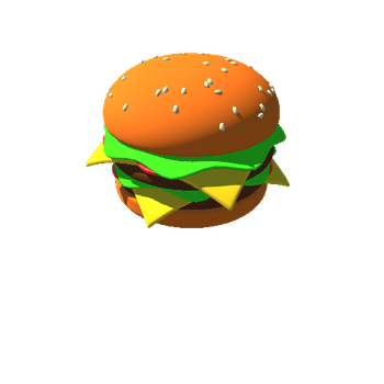 DOUBLECHEESEBURGER Fast Food Pack - High Poly and Low Poly