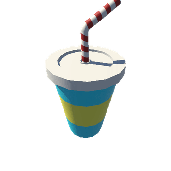 SOFTDRINK_V1_LOWPOLY Fast Food Pack - High Poly and Low Poly