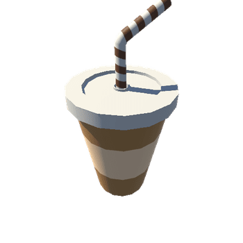 SOFTDRINK_V3_LOWPOLY Fast Food Pack - High Poly and Low Poly