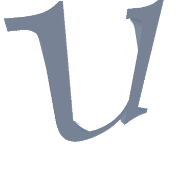 u 3D Letters & Numbers