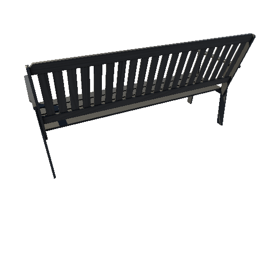 GardenSet_B_Bench_Black