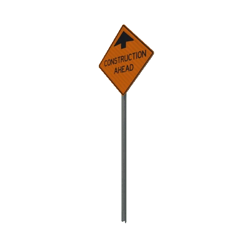 Sign.ConstructionAhead