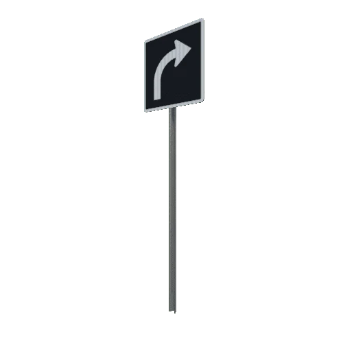 Sign.Lane.Turn.Right