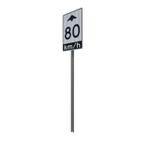 Sign.MaxSpeed.Ahead.80