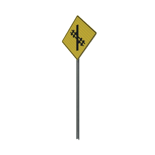 Sign.RailroadCrossing.Angle