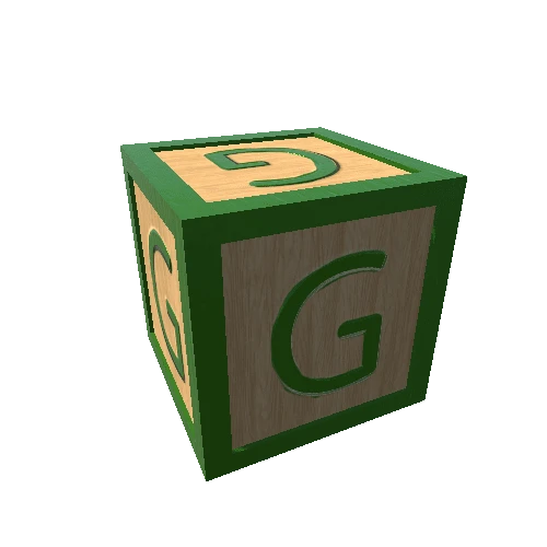 TOYBlock_Green_G_LP