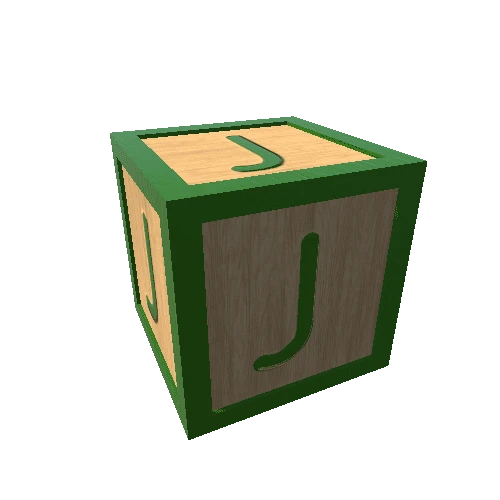 TOYBlock_Green_J_LP