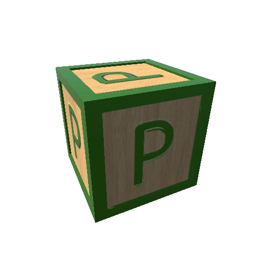 TOYBlock_Green_P_LP