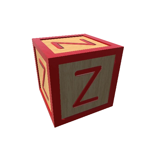 TOYBlock_Red_Z_LP