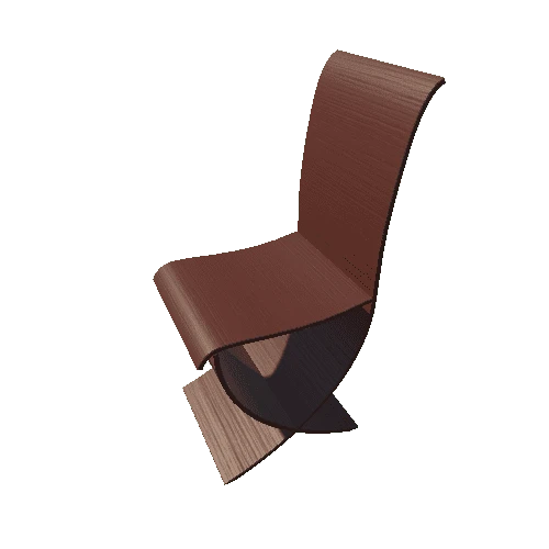 glassCurvChair